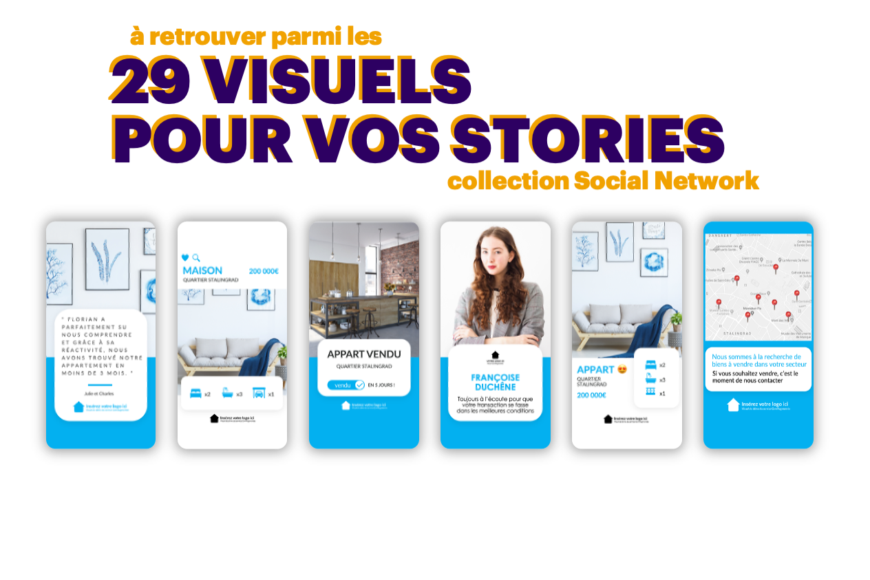 Stories Réseaux Sociaux - Social Network - Com'Augmentée